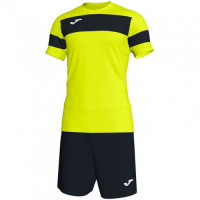 Комплект Joma Academy II 101349.061 (футболка желтая, шорты черные) Комплект Joma Academy II 101349.061 (футболка желтая, шорты черные)